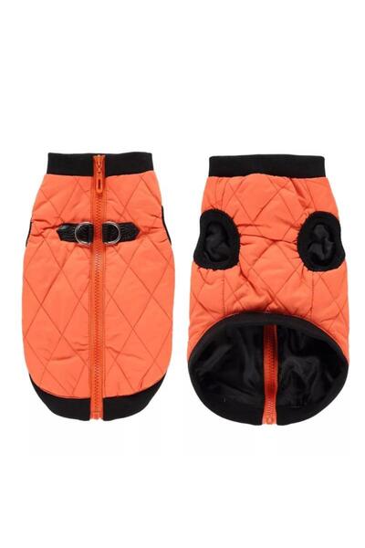 fara marca Vesta pentru catei portocaliu M 30cm lungime