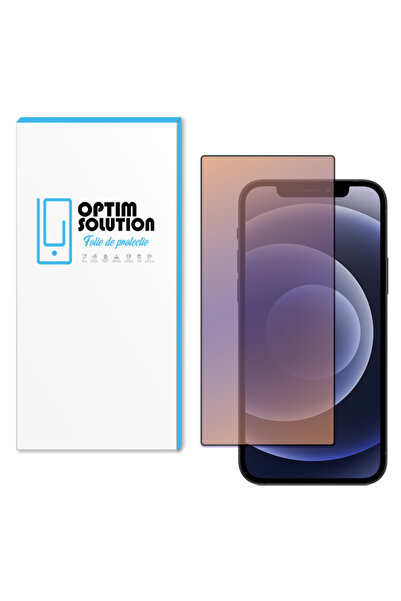 Optim Solution Κορυφαία μεμβράνη κατά των BlueRay για Apple iPhone 12, κρυστά...