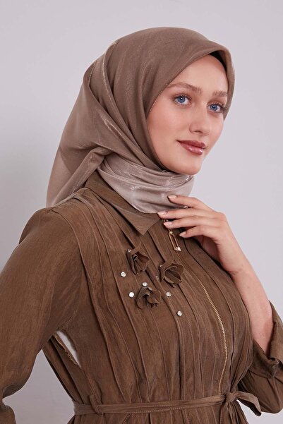 Levidor Toprak Double Color Amber Scarf