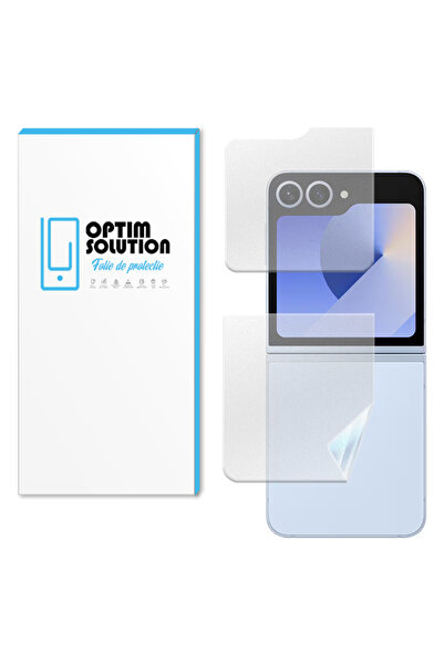Optim Solution Folie Hidrogel Mat Spate pt. Samsung Galaxy Z Flip6, Flip 6, T...