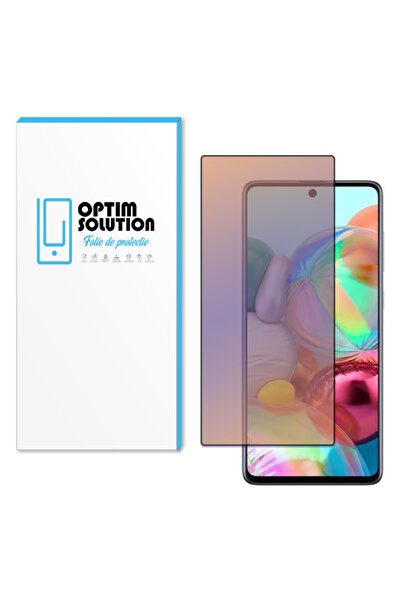 Optim Solution Folie Top Anti-BlueRay pentru Samsung Galaxy A71, Sticla Secur...