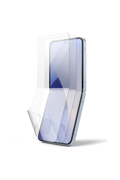 Optim Solution 2x Set Folie Hidrogel Ecran Exterior pentru Samsung Galaxy Z F...