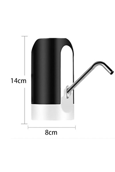 dalimag Dozator electric de apă, pompă USB, portabil, oțel inoxidabil, pentru...