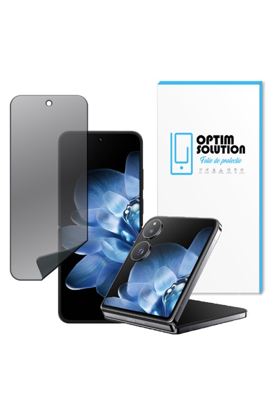 Optim Solution Φιλμ υδρογέλης απορρήτου για Xiaomi Mix Flip, Anti-Spy, Ολεοφο...