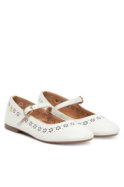 Gioseppo Μπαλαρίνες για κορίτσια λευκές GIOSEPPO-74183-P ΛΕΥΚΕΣ