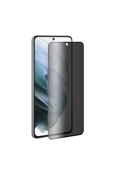 Optim Solution Folie Top PRIVACY pentru Samsung Galaxy S25, Sticla Securizata Anti-Spy S-Class, Negru