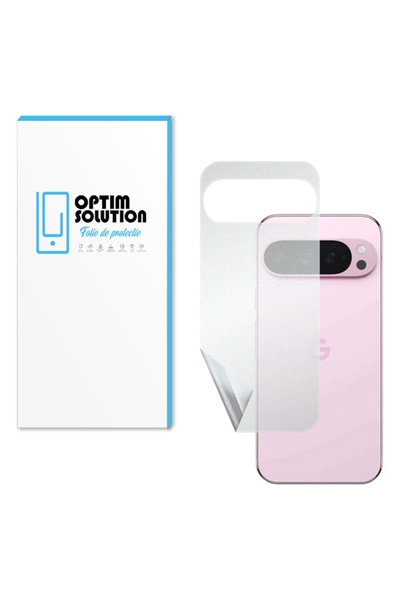 Optim Solution Ματ μεμβράνη υδρογέλης για το Google Pixel 9 Pro, ματ υφή, χωρίς αντανακλάσεις, διαφανής