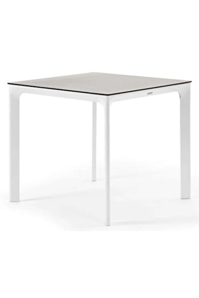 Maison Mex Masa patrata gradina/terasa FINA L.80 l.80 H.74 alb/gri