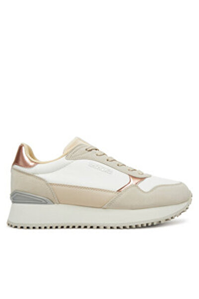 Napapijri Γυναικεία Αθλητικά Παπούτσια μπεζ NAPAPIJRI-NP0A4IQB 03D ΛΕΥΚΟ/ΜΠΕΖ