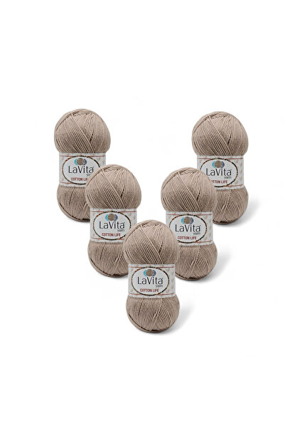 LaVita Yarn Cotton Life Νήμα Πλεξίματος στο χέρι 50% Βαμβάκι 50% Ακρυλικό 100...