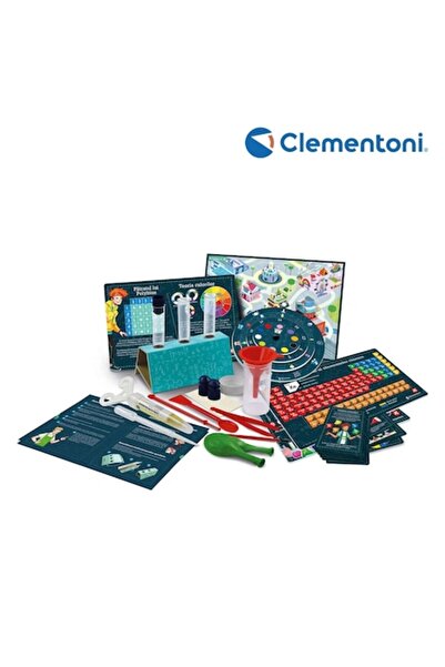 CLEMENTONI Educational Toy, Clementoni, My First Chemistry Set, 60 Experiments, Multicolor, 4 Years