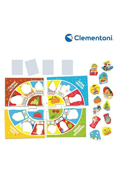 OEM Agerino Educational Game Months & Seasons - Clementoni