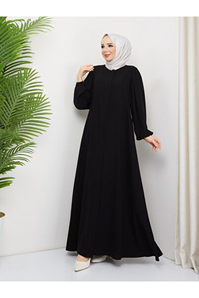 SG SARİALGİYİM أكمام بالونية مقطوعة بشكل متدلي، سحاب مخفي لا يظهر من الداخل، ...