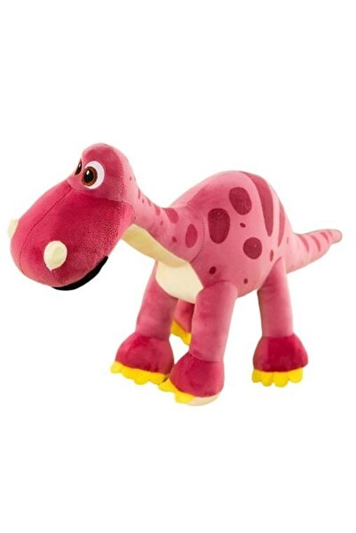 PAPU Peluş Dinozor Renkli 30 cm - Pembe