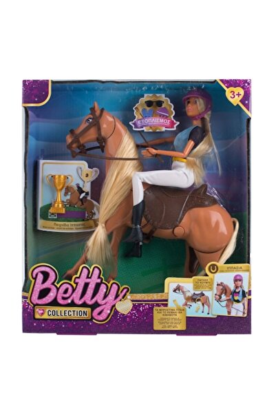 OEM Păpușă manechin cu cal de călărie