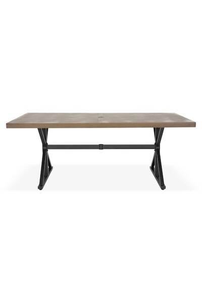 Maison Mex Table garden/terrace CHASEWOOD L.187 l.101 H.71 mix grey/brown