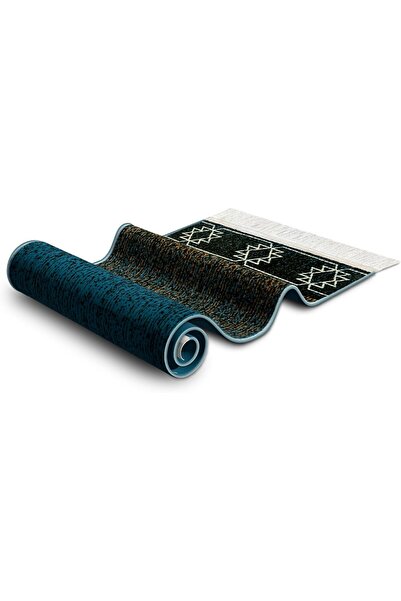 Segadty Sohan Luxury Prayer Rug – Elegant Blue Ultra-Soft Non-Slip Mat for Men & Women Daily Prayers