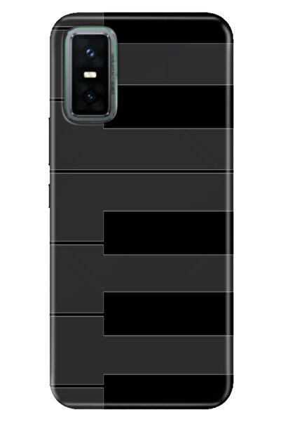 Cekuonline INFINIX GT30 Pro Kılıf Renkli Silikon Baskılı TPU Piyano