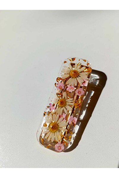 demirbasavm Handmade Epoxy Daisy Buckle