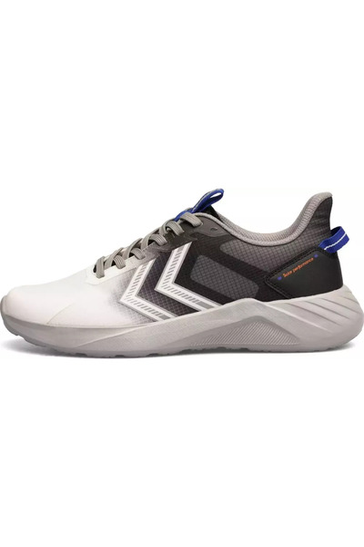 hummel Solar White-Black-Grey Unisex Sports Shoes