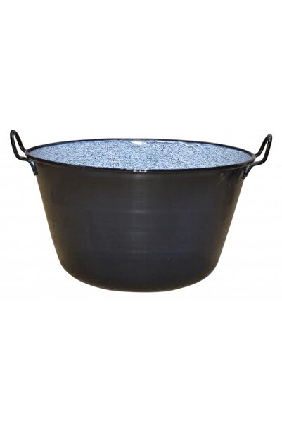 Perfect Home Ceaun emailat, caldare cu manere, 80 L,