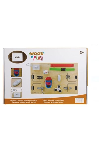 OEM Wooden Educational Board with Montessori Activities