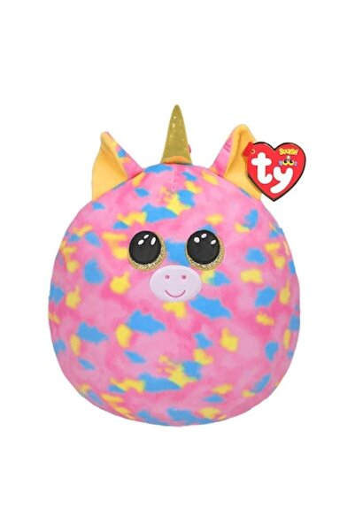 TY Plush Toy Squishy Beanies Pink Unicorn 35cm
