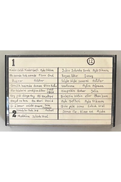 Agfa Pop Music Special Fill-In Cassette (Period Fill-In Cassette Song List Is...