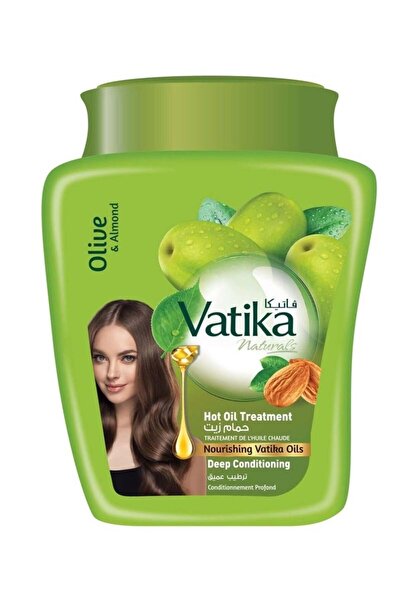 Vatika علاج زيت الزيتون واللوز الساخن