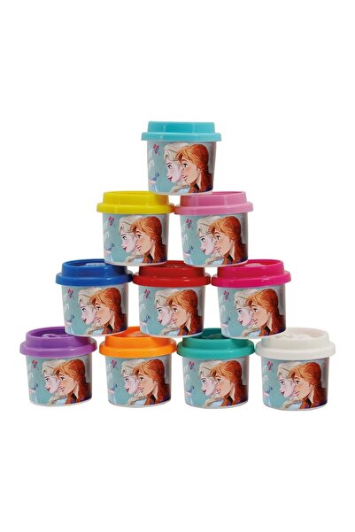 OEM DOH Plastilina Disney Frozen Bag with 10 Containers & Lids with Shapes 280g