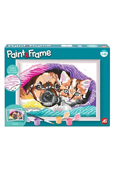 MYONNA IT & E- COMMERCE Paint-by-Numbers Set AS - Sweet Friendship (Multicolo...