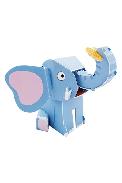OEM Puzzle - 3D Construction Elephant with Movement (16 pieces)