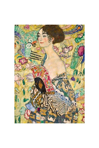 Trefl Puzzle Art Collection - Gustav Klimt, Lady with Fan, 1000 Pieces
