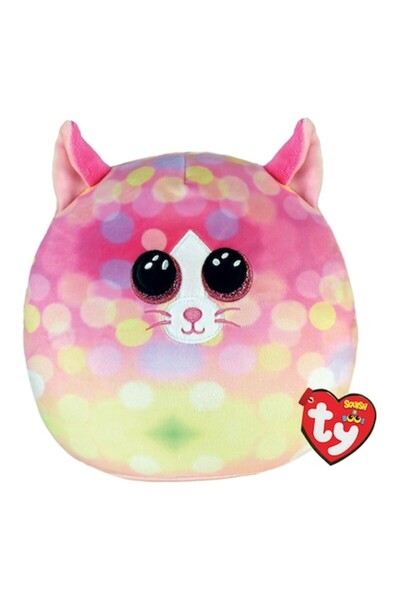 OEM Căciuli pufoase cu pisică roz 25 cm - AS