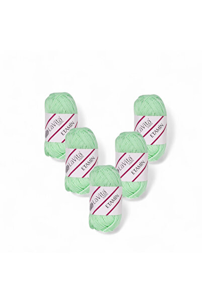 LaVita Yarn خيوط إيتامين للحياكة اليدوية 100% أكريليك 150 جرام 5 قطع (0026 نع...