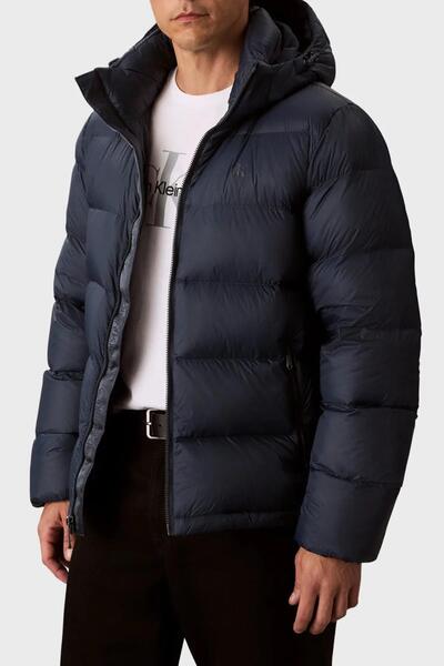 Calvin Klein Καπιτονέ παλτό με αποσπώμενη κουκούλα κανονικής εφαρμογής LV04RC...