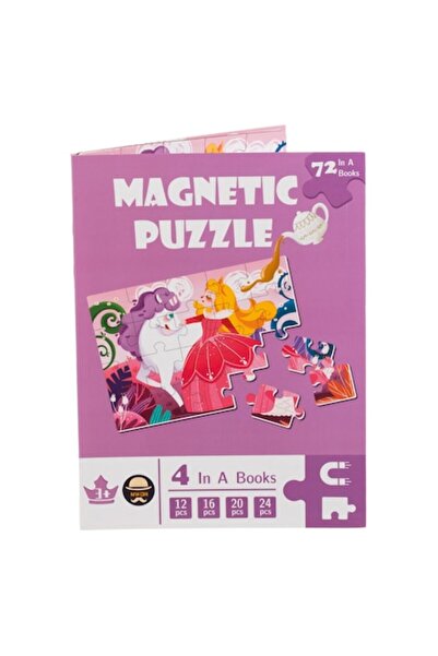 OEM Magnetic Puzzle with 4 Princess Images