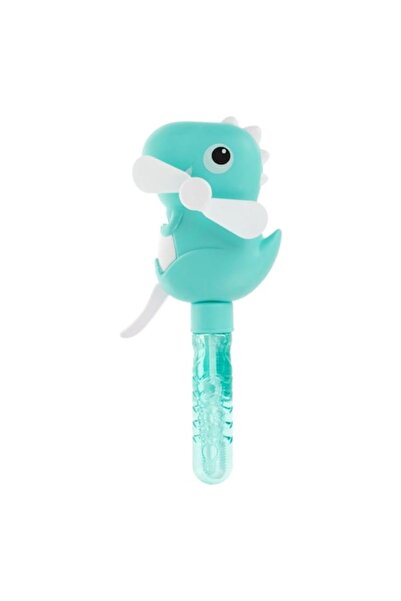 OEM Evantai cu bule și design verde cu dinozauri 22cm - 35ml