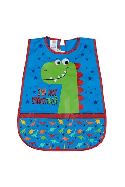 OEM Șorț de pictat pentru copii peste 3 ani, dinozaur, mărime universală