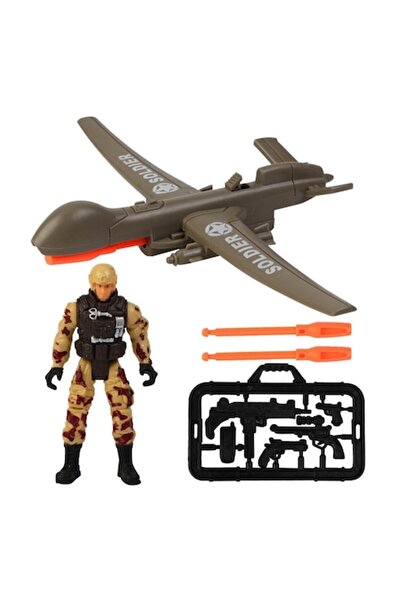 OEM Military Playset with Soldier Figurine and Drone Launcher