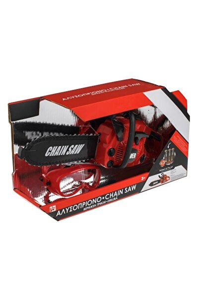OEM Red and Black Toy Chainsaw with Sound