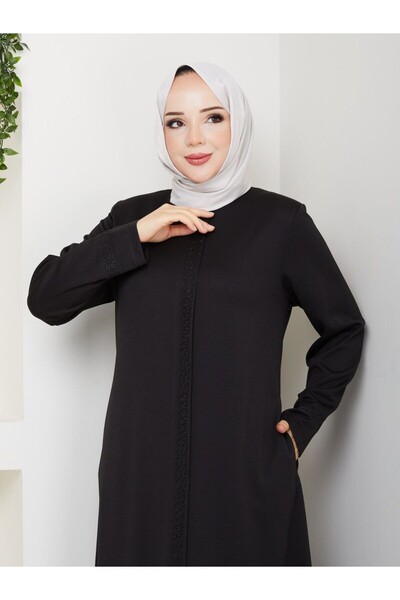 SG SARİALGİYİM YENİ SEZON ORTA KALINLIKTA KIŞLIK ÖNÜ VE KOLLARI İŞLEME VE TAŞ...