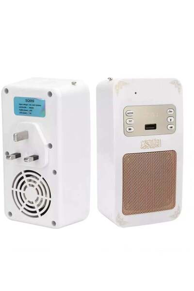 equantu SQ-669 Smart Wall Plug Quran Speaker With Remote