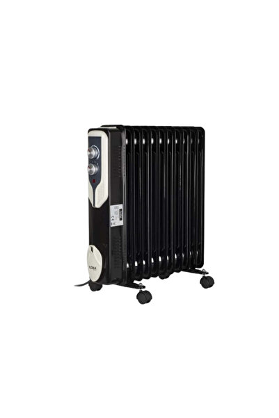 Zilan Electric Heater - 2500W, 11 Elements, Adjustable Thermostat, 3 Power Levels, ZLN 3666