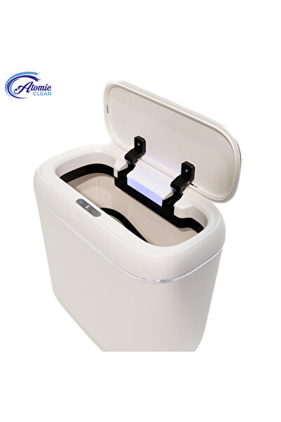 Atomic Clean Sensor trash can SH-8661, White, 14 L
