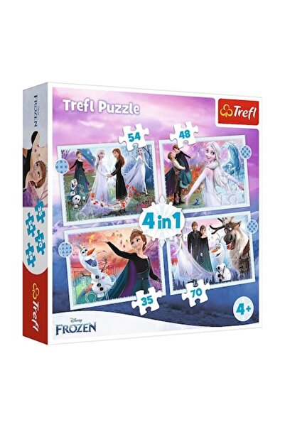 OEM Puzzle 4 în 1 Frozen 2 - Trefl