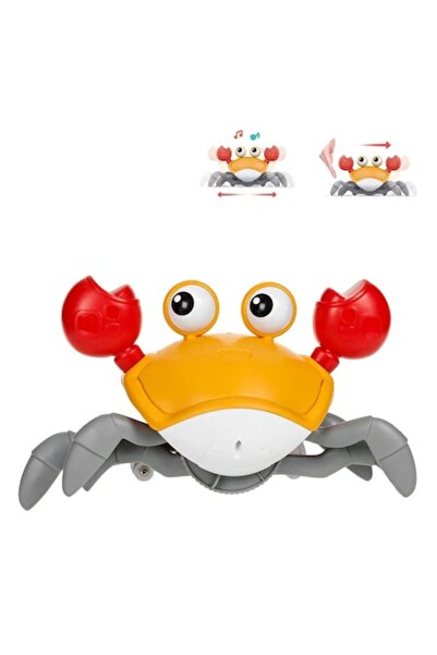 OEM Jucărie interactivă Crab Bump & Go, evită obstacolele, plastic, pentru bă...