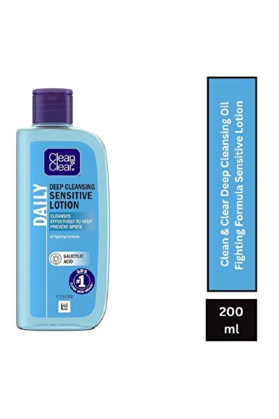 Clean & Clear Daily Deep Cleansing Sensitive Lotion 200ml