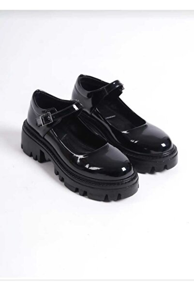 caraxes Sneakers Single Strap Patent Leather Shoes