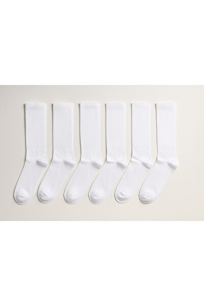 hefox 6 чифта мъжки памучни безшевни икономични спортни чорапи